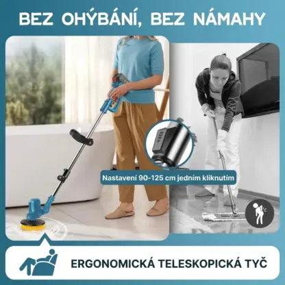 Elektrický čisticí kartáč BrushLux™