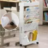 BookCart™ pětiúrovňová pojízdná knihovna