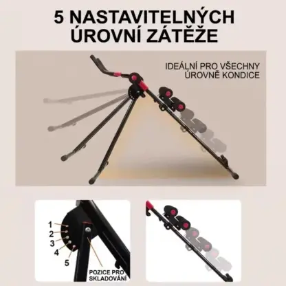 AbFlex™ posilovací stroj na sklapovačky