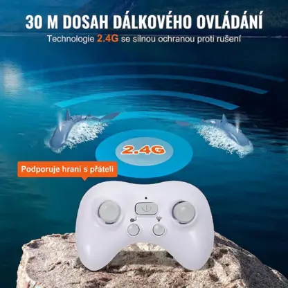 JawHunter™ dálkově ovládaná hračka žraloka bílého