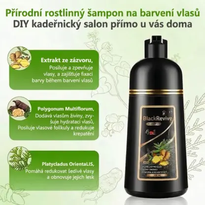 BlackRevive™ černý barvicí šampon