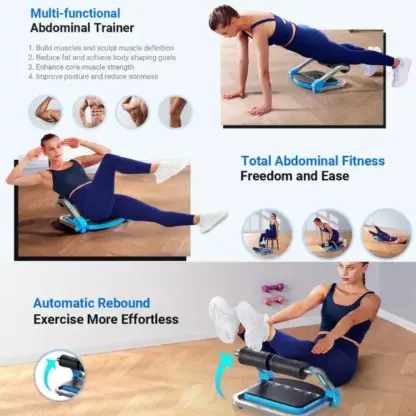 AbForge™ nastavitelné zařízení na posilování břišních svalů s odrazem