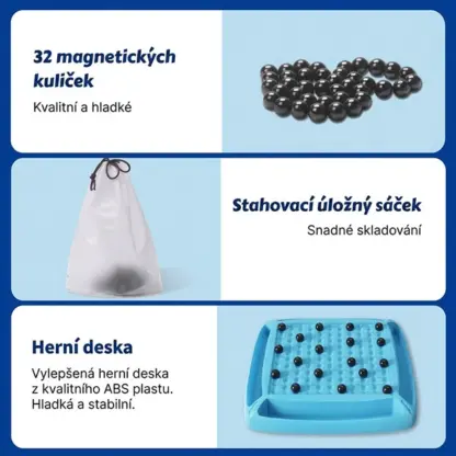 Desková hra s magnetickým minovým polem MagneMine™