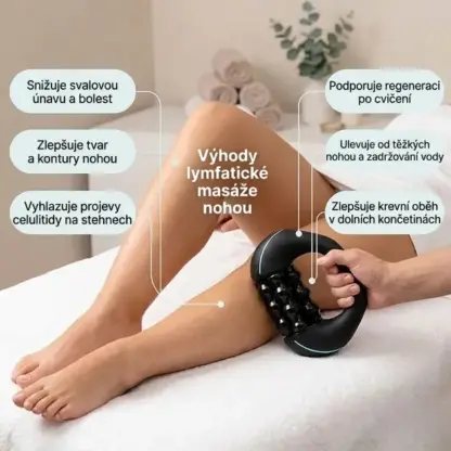 RolloMax™ elektrický tělový masážní váleček