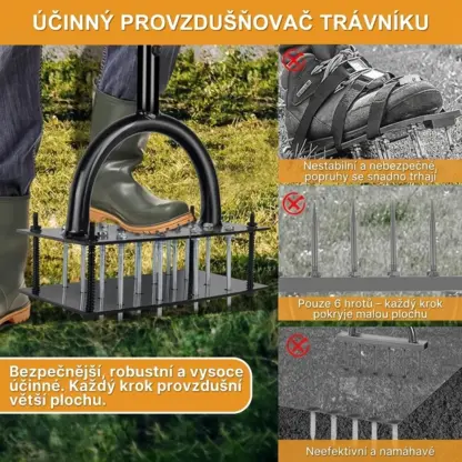 TerraSpike™ trávníkový a zahradní provzdušňovač půdy
