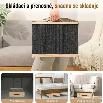 PawClimb™ skládací nastavitelná psí rampa
