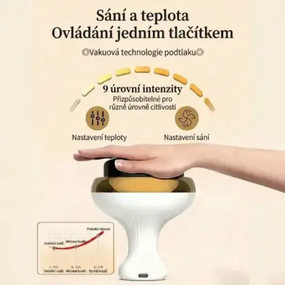 CelluSculpt™ anticelulitidní vyhřívaný masážní přístroj pro zpevnění pokožky