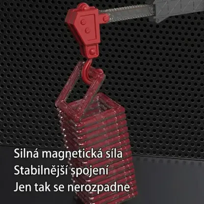 MagnaFleet™ stavebnice magnetických destiček 8 v 1