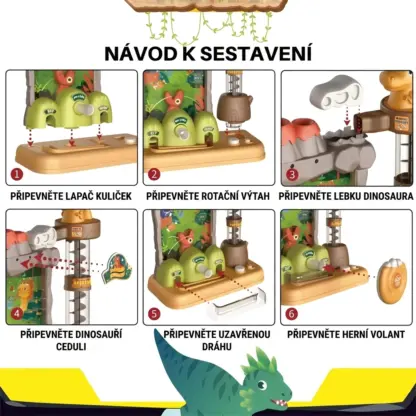 Hra na chytání dinosaurů DinoSnap™-middle
