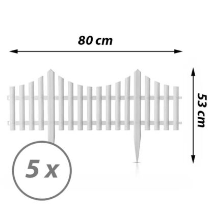 Flexibilní zahradní plot GardenFlex™ (5 kusů)-middle