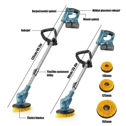 Elektrický čisticí kartáč BrushLux™-middle