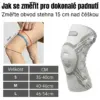Athlexa™ kompresní kolenní ortézy s nastavitelným knoflíkem – sada 2 kusů-middle