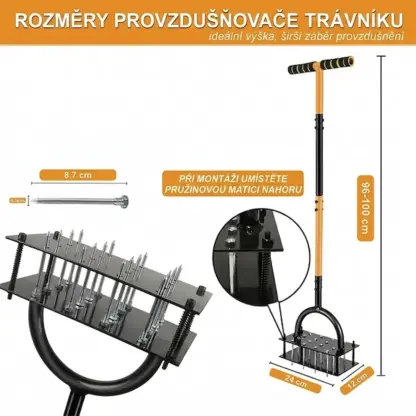 TerraSpike™ trávníkový a zahradní provzdušňovač půdy-middle