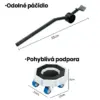 FurnyFlex™ sada nábytkových přepravních koleček-middle