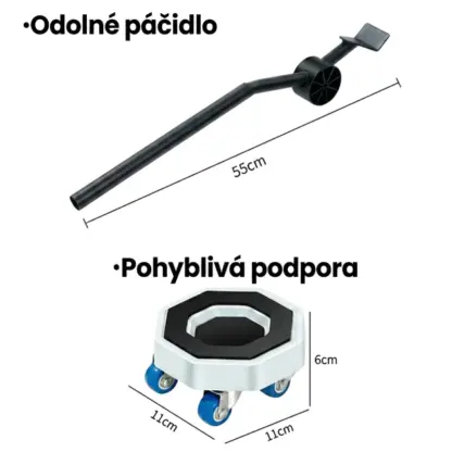 FurnyFlex™ sada nábytkových přepravních koleček-middle