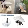 PawBrella™ verstellbarer Hundeleinen-Regenschirm
