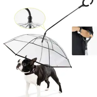 PawBrella™ verstellbarer Hundeleinen-Regenschirm
