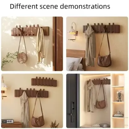 PianoRack™ Holzkleiderständer in Klavier-Tasten-Design