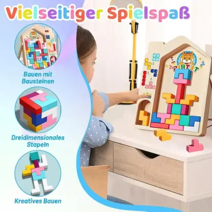 Kinder Holzblocks Spiel TetriWood™