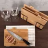 ChopZone™ vielseitiges Bambus-Schneidebrett-Set