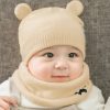 Babymütze und Schal Set