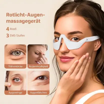 EyeGlow™ Lichttherapie-Augenpflegebrille