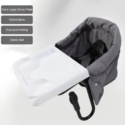 ClipMunch™ klappbarer Hochstuhl für Babys mit Tablett