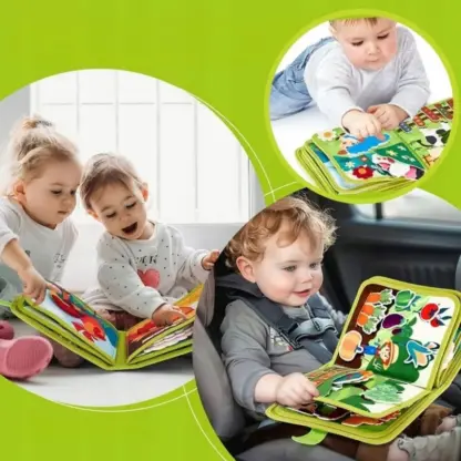 LittleFarmer™ Kinder Montessori Bauernhofbuch