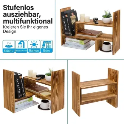 ModulRack™ Holz modularer Thekenorganizer