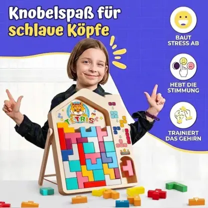 Kinder Holzblocks Spiel TetriWood™