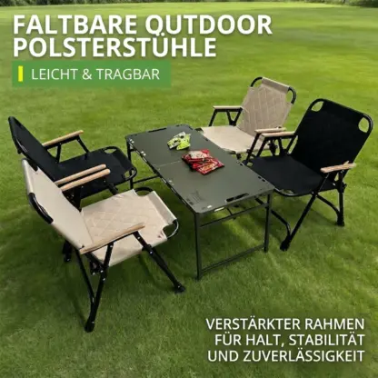 ComfyCamper™ klappbarer gepolsterter Campingsitz