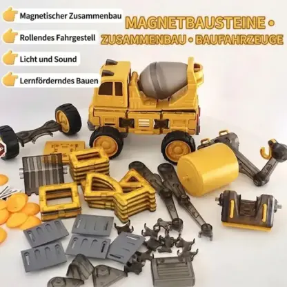 MagnaFleet™ 8-in-1 Magnetfliesen-Bausatz