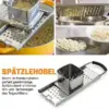 SpaetzlePro™ Edelstahl-Spätzlepresse