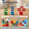 HookaPlay™ Montessori Angel- und Sortierspiel für Kleinkinder