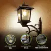 BloomLamp™ Blumentopf mit solarbetriebener Laterne
