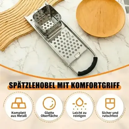 SpaetzlePro™ Edelstahl-Spätzlepresse