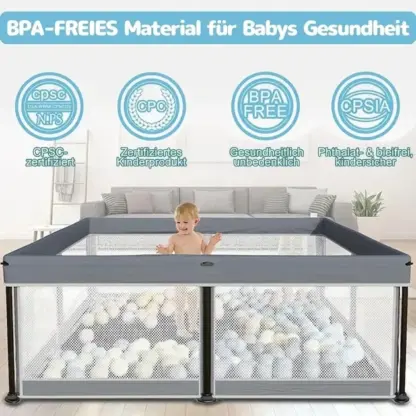 NestPlay™ faltbarer Babylaufstall (127 x 127 cm)