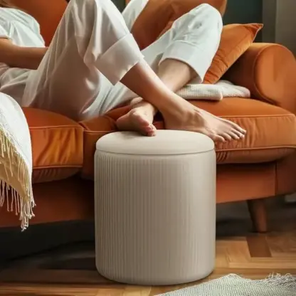 Tabura™ Aufbewahrungs-Set Hocker mit wendbarem Deckel