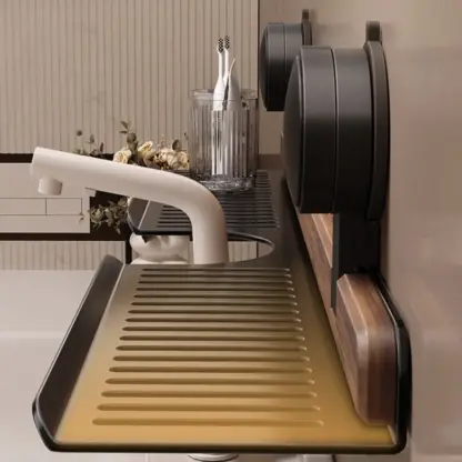 TapRack™ Wandhalterung mit Saugnapf für Wasserhahn