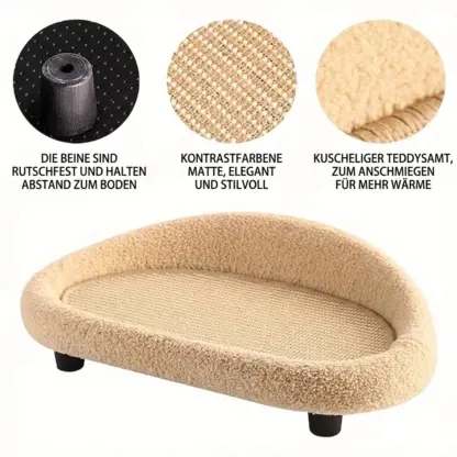 SlashNap™ Katzenkratzbett in Sofaform
