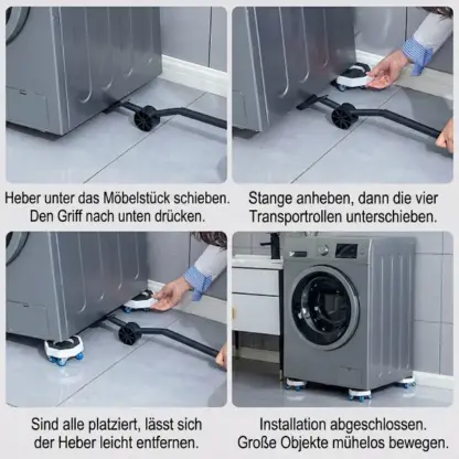 FurnyFlex™ Möbeltransportrollen-Set