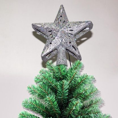 Weihnachtsbaumspitze 3D-Star