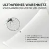 ItchyBarrier™ faltbares Baby-Moskitonetz