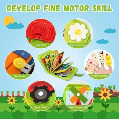 LittleFarmer™ Kinder Montessori Bauernhofbuch