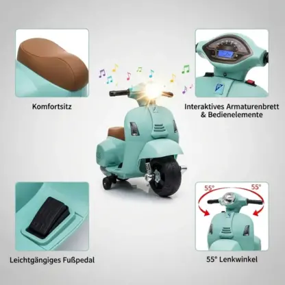 Vespeon™ kids electric scooter