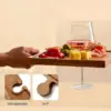PuzzleTray™ Holz-Puzzle-Serviertablett-Set