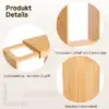 ClearGrain™ Holz-Acryl Vorratsbehälter (3er-Set)-middle