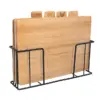ChopZone™ vielseitiges Bambus-Schneidebrett-Set