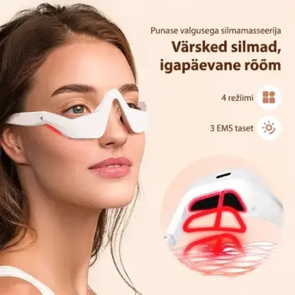 EyeGlow™ valgusteraapia silmahooldusprillid
