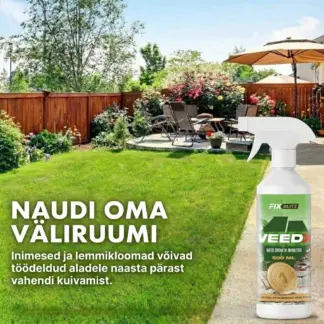 WeedX™ – 100% looduslik umbrohu kasvu inhibiitor